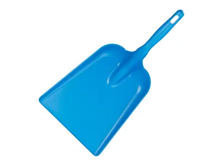 Pelle à main plate Vikan 56746, détectable, en polypropylène, 550 mm, jaune